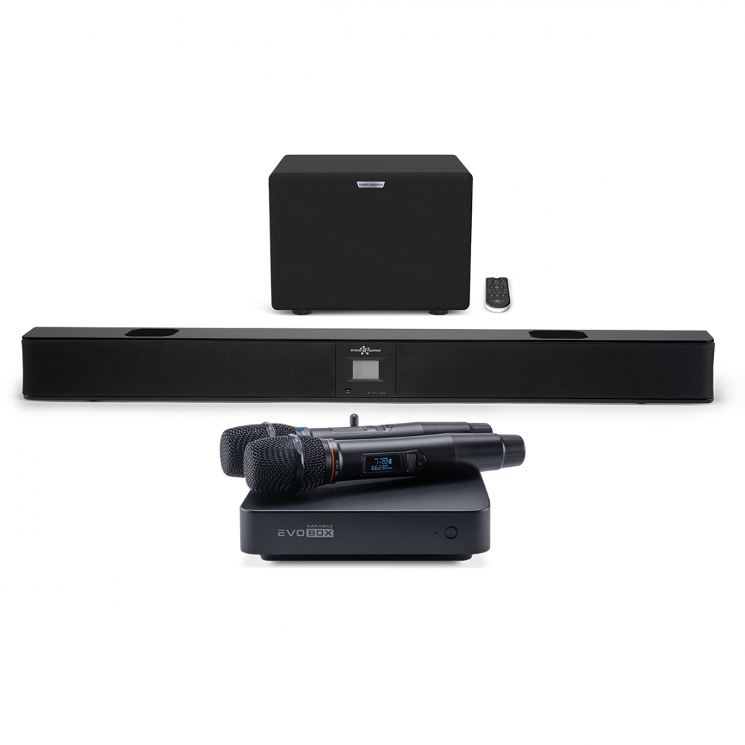 караоке-комплект EVOBOX Plus + EvoSound Bar (саундбар с караоке) в Дивногорске