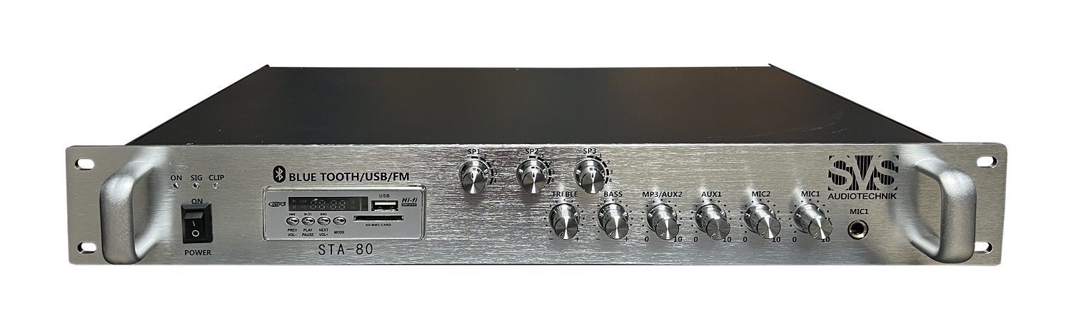 SVS Audiotechnik STA-80 Микшер-усилитель для систем Public Address в Дивногорске